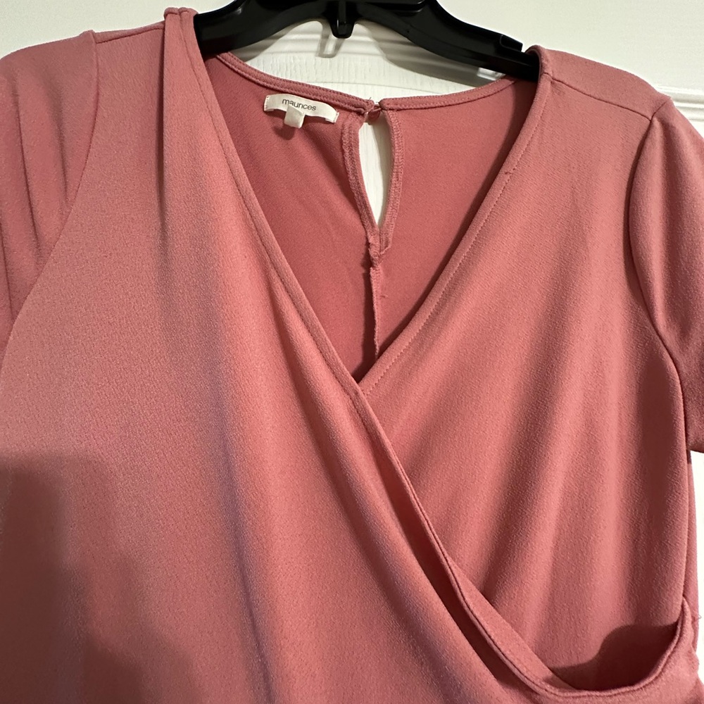 Maurices Dusty Rose Midi Dress - Picture 2 of 4